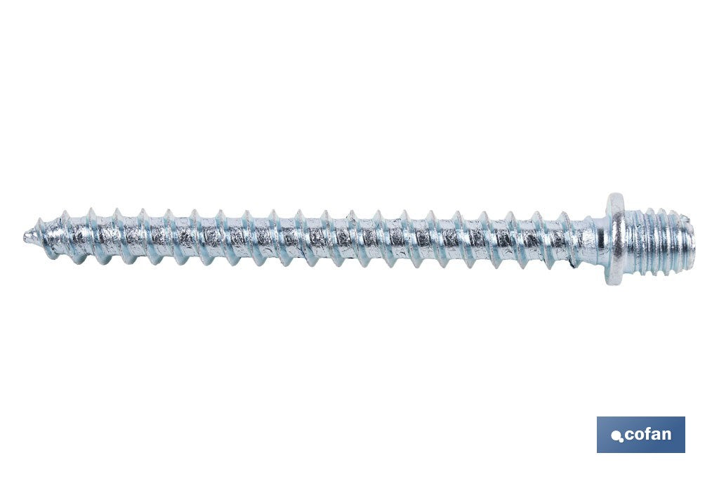 TIRAFONDO PARA ABRAZADERA METALICA 6X50