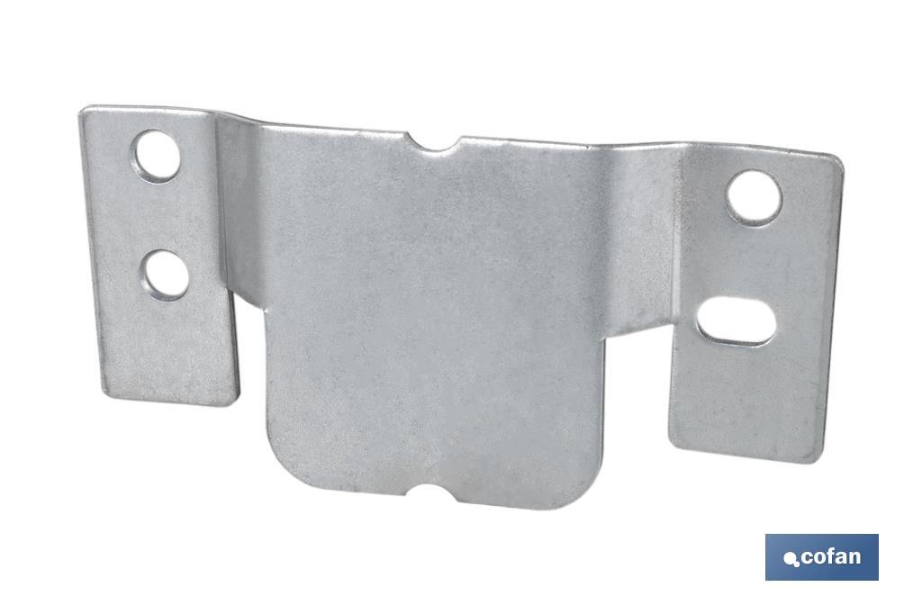 CHAPA ANCLAJE ZINCADA 100 X 47 MM
