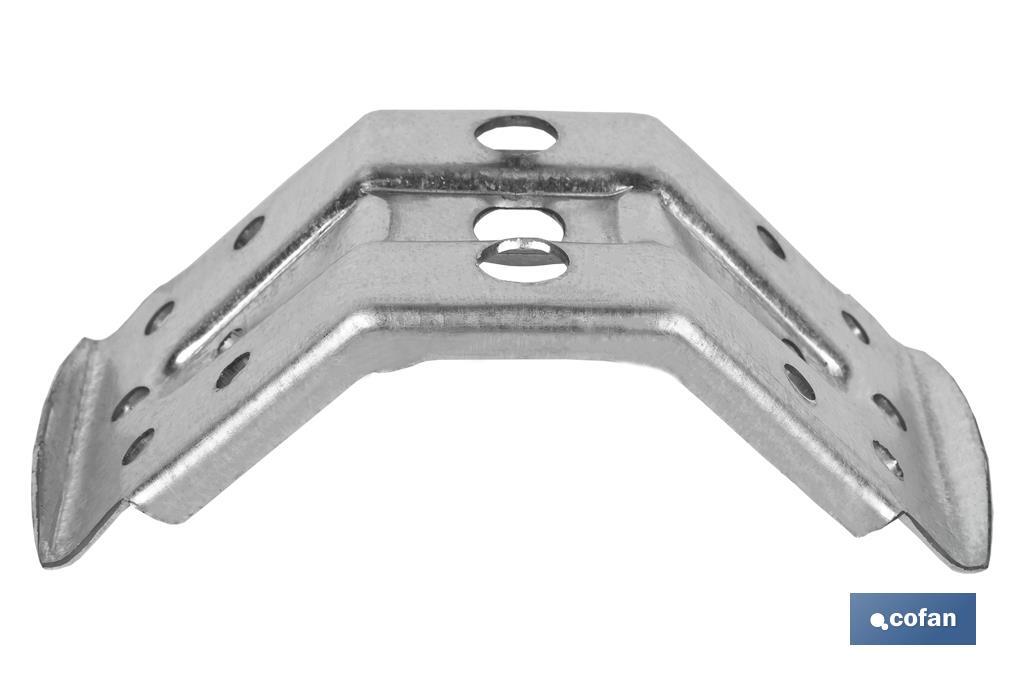 ESCUADRA DE MESA CON REFUERZO 60 MM VENTA UNITARIA