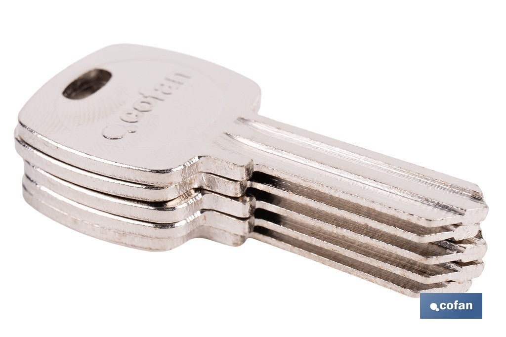 LLAVE EN BRUTO CILINDRO REF. 3901 - 3902 - 3906