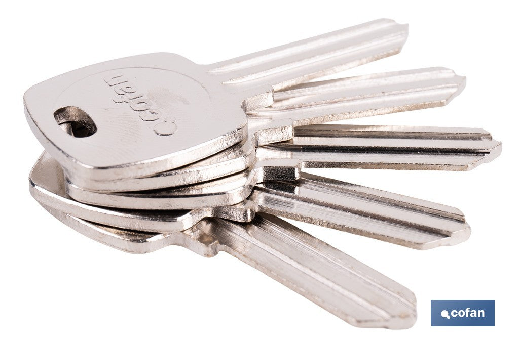 LLAVE EN BRUTO CILINDRO REF. 3901 - 3902 - 3906