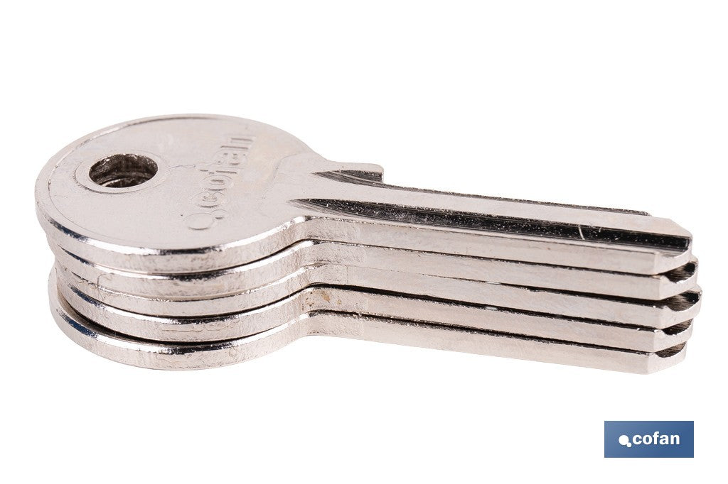LLAVE EN BRUTO OVALADO REF. 3903