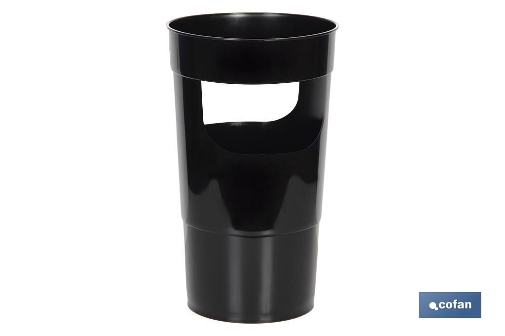 PARAGÜERO NEGRO POLIPROPILENO 27 X 20.6 X 45 CM