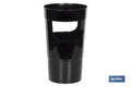 PARAGÜERO NEGRO POLIPROPILENO 27 X 20.6 X 45 CM