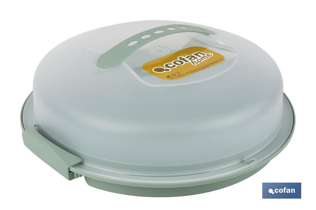 TARTERA REDONDA VERDE OPACA PAVLOVA CON ASAS Ø34,5 X 11 CM venta unitaria