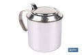 GRASERA EN ACERO INOXIDABLE 18/00 CARNE ( 75 CL) 10 x 12 CM