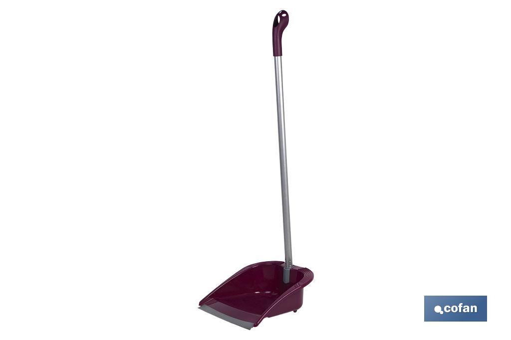 RECOGEDOR ABATIBLE MORADO