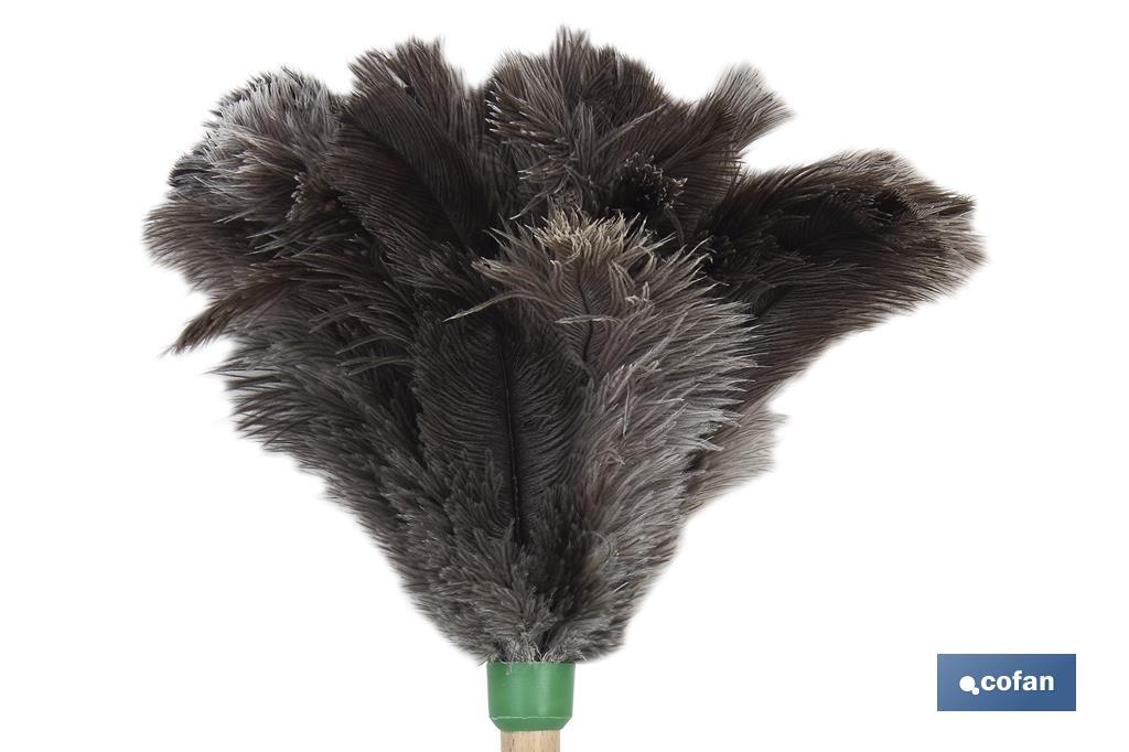 PLUMERO DE PLUMA DE AVESTRUZ 54cm