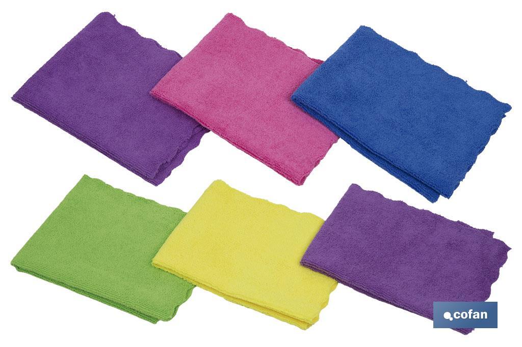 PACK DE 3 BAYETAS DE MICROFIBRA 40X30cm