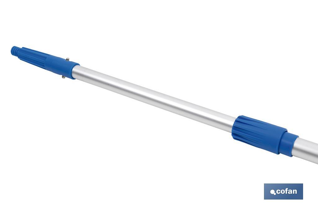 MANGO TELESCOPICO EXTENSIBLE 1-1.80m