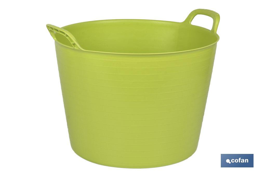 CAPAZO DE 42 L AMARILLO VERDOSO 48.5 X 45 X 38 CM venta unitaria