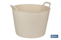 CAPAZO 42 L BEIGE 48.5 X 45 X 38 CM venta unitaria