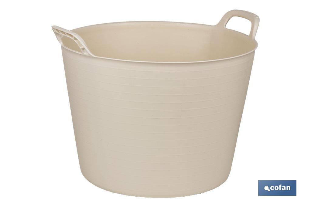 CAPAZO 42 L BEIGE 48.5 X 45 X 38 CM