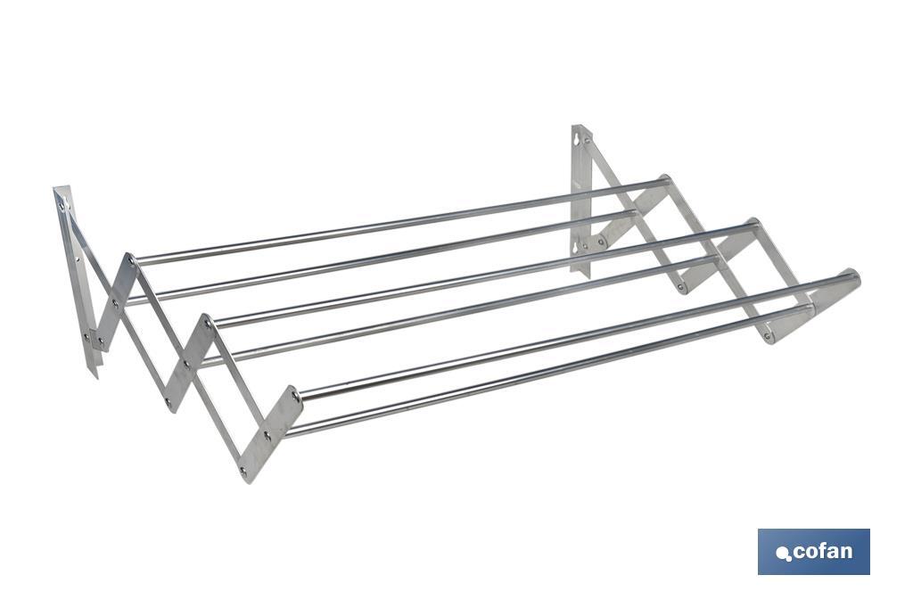 TENDEDERO EXTENSIBLE PARED ALUMINIO 4.8 m