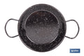 PAELLERA ACERO ESMALTADA Ø15cm