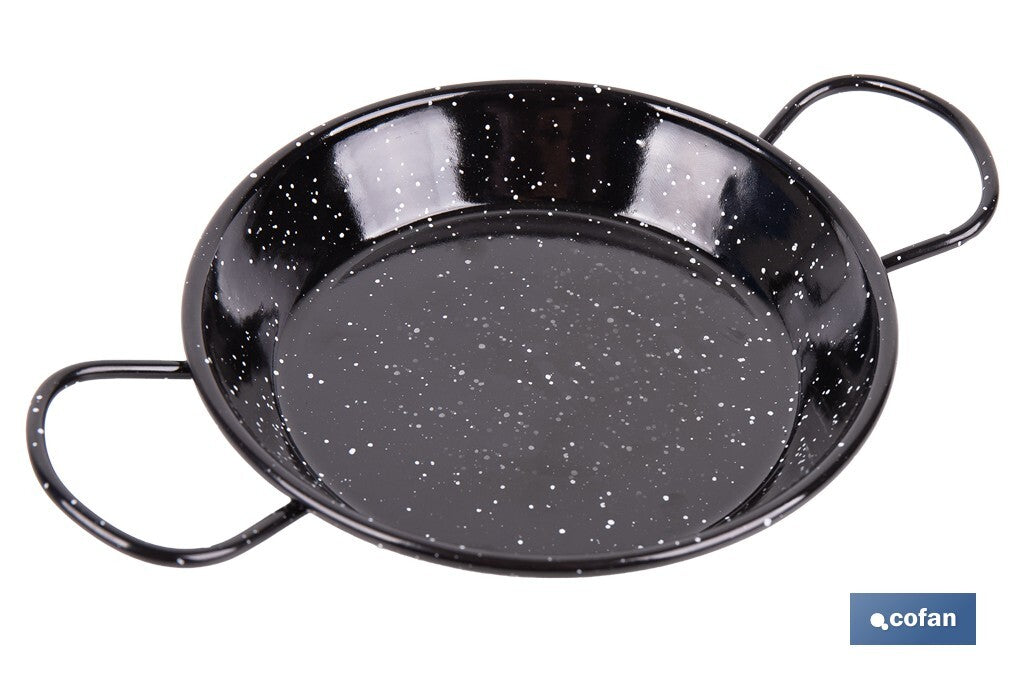 PAELLERA ACERO ESMALTADA Ø34cm