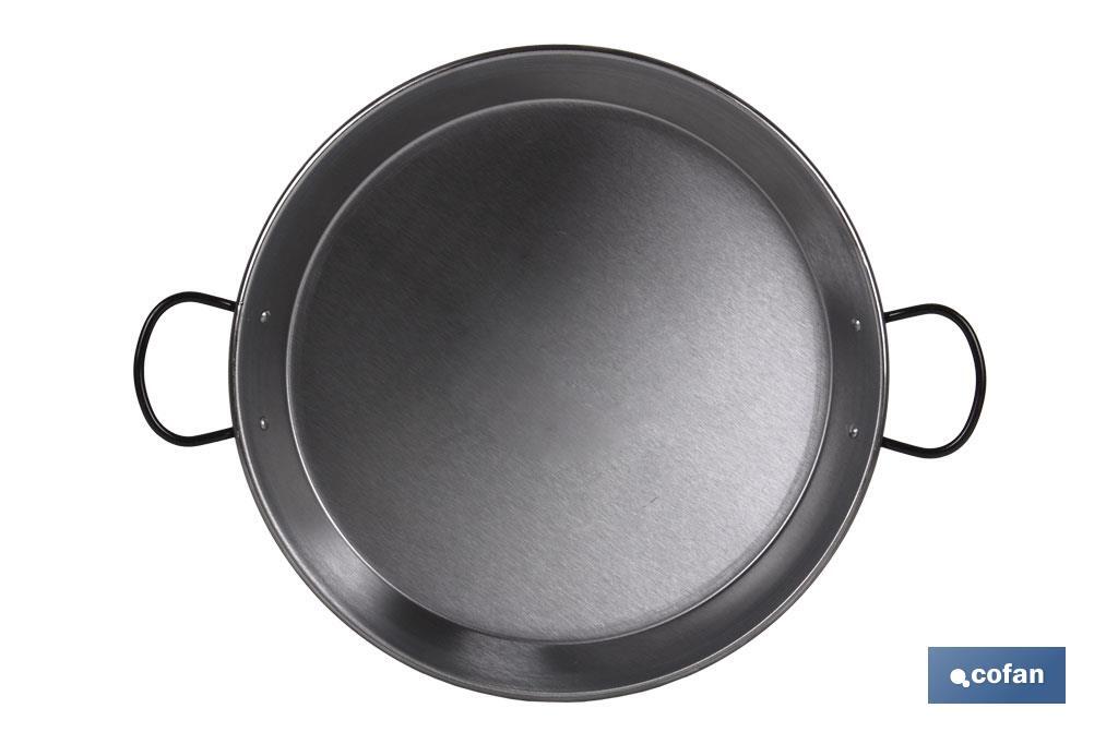 PAELLERA ACERO PULIDA INDUCCIÓN Ø32cm