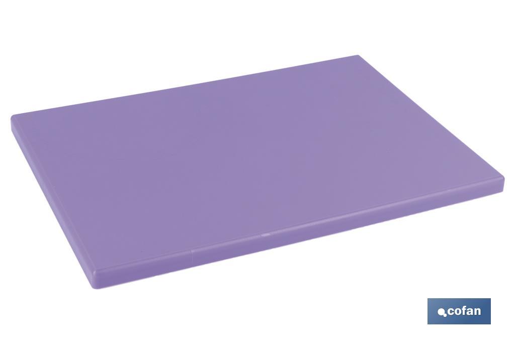 TABLA CORTE MORADO 40x30x1,5 cm. MODELO BRESA