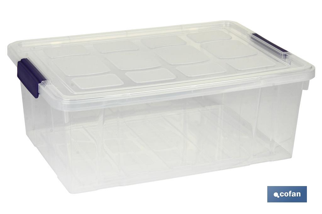 CAJA DE ORDENACION 9L MODELO RICORDI 37X26X14cm POLIPROPILENO