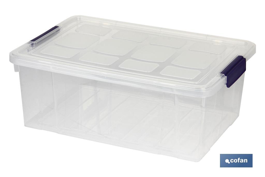 CAJA DE ORDENACION 9L MODELO RICORDI 37X26X14cm POLIPROPILENO