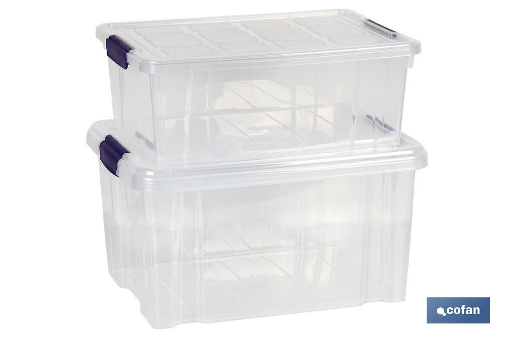 CAJA DE ORDENACION 9L MODELO RICORDI 37X26X14cm POLIPROPILENO
