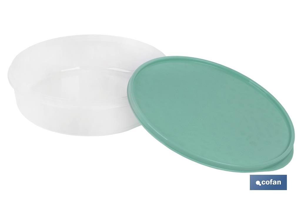 FIAMBRERA TORTILLA REDONDA NARANJA 24.5X6.5cm venta unitaria