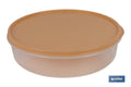 FIAMBRERA TORTILLA REDONDA NARANJA 24.5X6.5cm