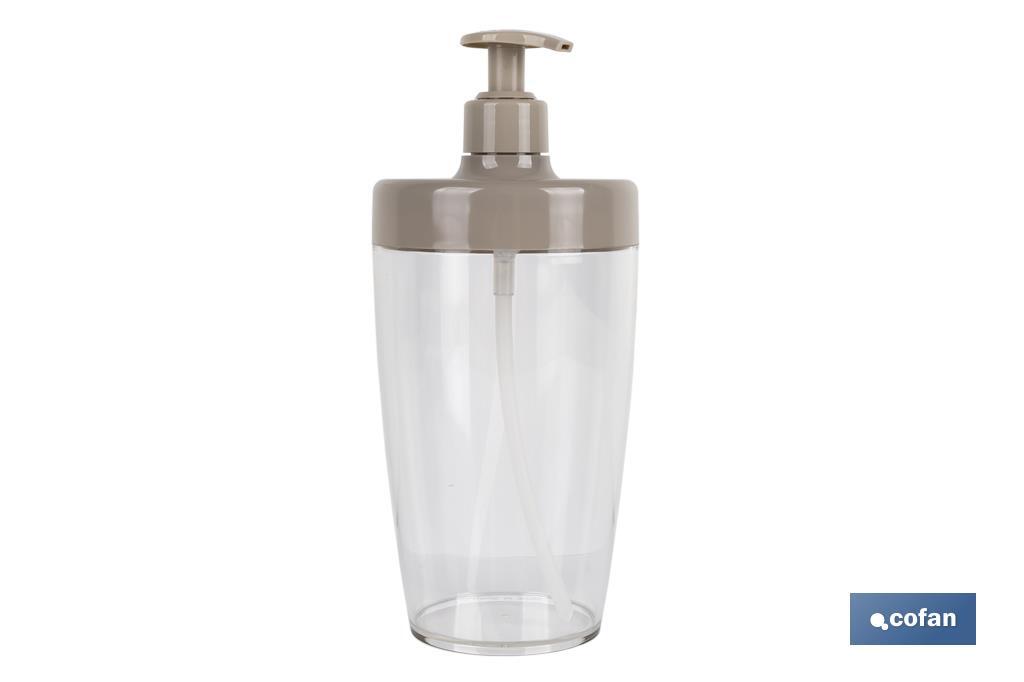 DOSIFICADOR DE JABON COLOR PIEDRA 870 ml venta unitaria
