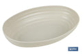 FUENTE OVALADA VERDE AGUA 24X16X5.5cm MODELO NARA 1080ml venta unitaria