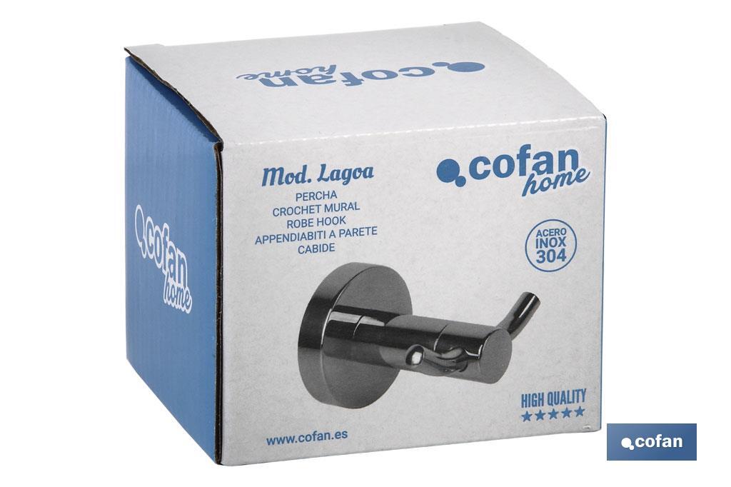 PERCHA GAMA LAGOA INOX 304 BRILLO