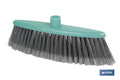 CEPILLO DE BARRER PLUMADO VERDE AGUA 37 X 8.5 X 9 (12) CM