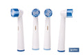 SET DE 4 CABEZALES DE REPUESTO PARA CEPILLO DE DIENTES ELÉCTRICO
