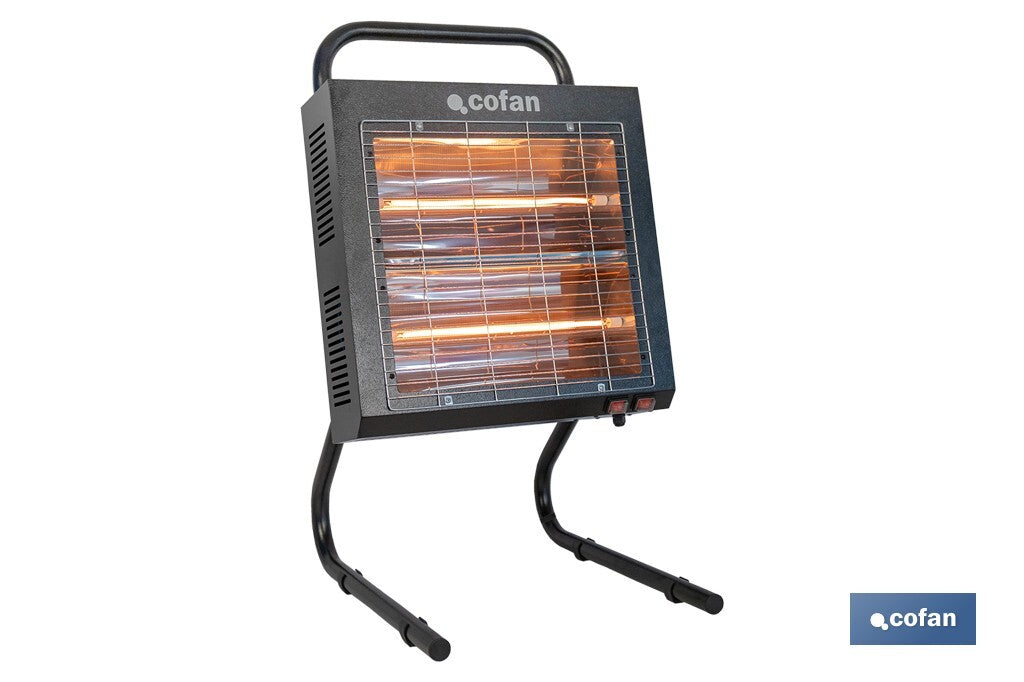 CALEFACTOR ONDA CORTA DE INFRARROJOS 1500/3000 W