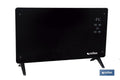 CONVECTOR DE PANEL DE VIDRIO PANTALLA LED 2000 W