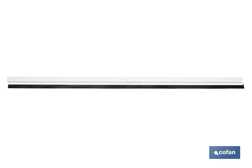 BURLETE BLANCO BASCULANTE DE ALUMINIO PARA INTERIOR Y EXTERIOR 93 CM