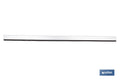 BURLETE GRIS BASCULANTE DE ALUMINIO PARA INTERIOR Y EXTERIOR 93 CM