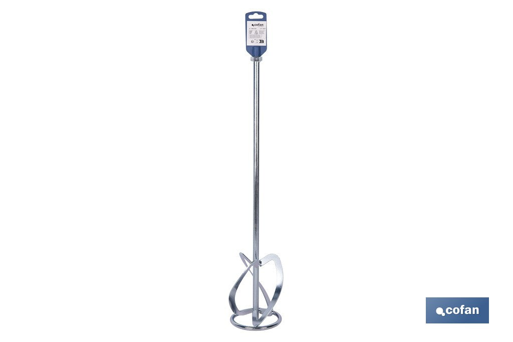 VARILLA MEZCLADORA MORTERO Ø120 600 MM M14