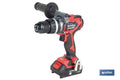 TALADRO PERCUTOR A BATERÍA Li-ion 20 V 2000 RPM 80 Nm