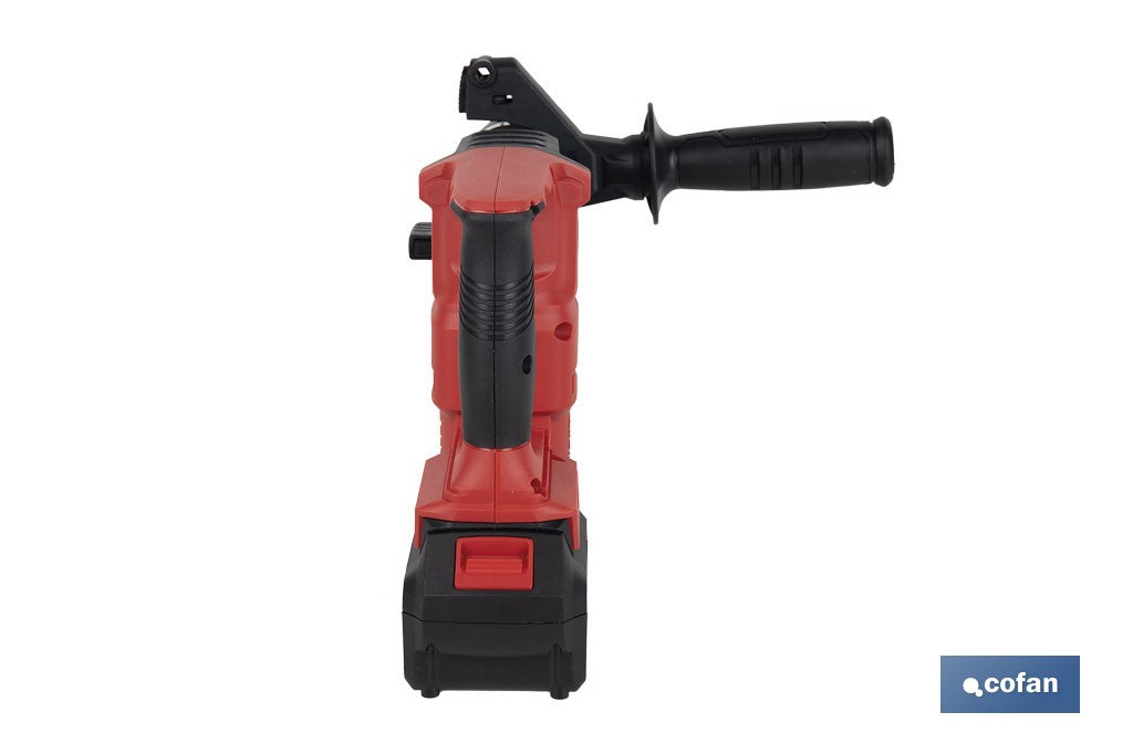 TALADRO MARTILLO PERFORADOR SDS-PLUS A BATERÍA Li-ion 20 V 1150 RPM