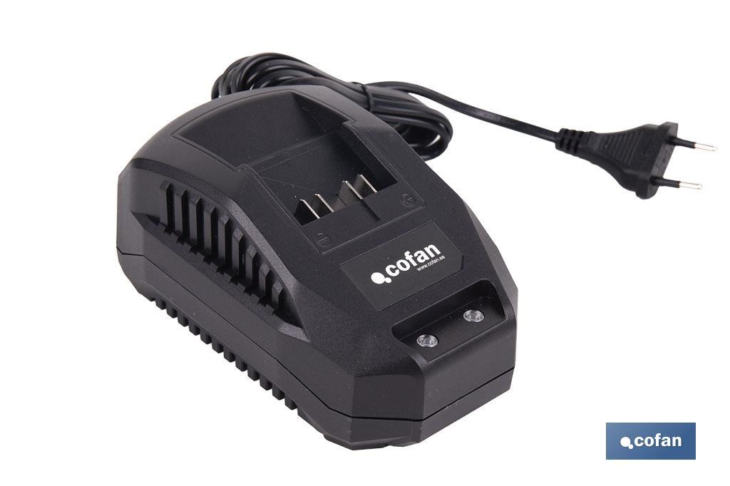 CARGADOR DE BATERÍAS 20 V - 2,4 A