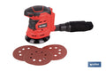 LIJADORA ORBITAL A BATERÍA Li-ion 20 V 125 MM 10000 RPM SIN CARGADOR NI BATERÍA