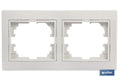 MARCO 2 ELEMENTOS HORIZONTAL BLANCO