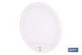 DOWNLIGHT DE SUPERFICIE BLANCO CON SENSOR DE PRESENCIA Y CREPUSCULAR 18 W Ø230 MM