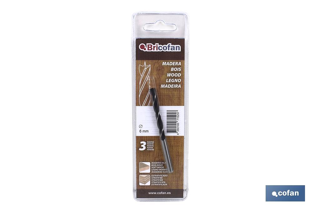 BL 1 UDS BROCA 3 PUNTAS 11 mm