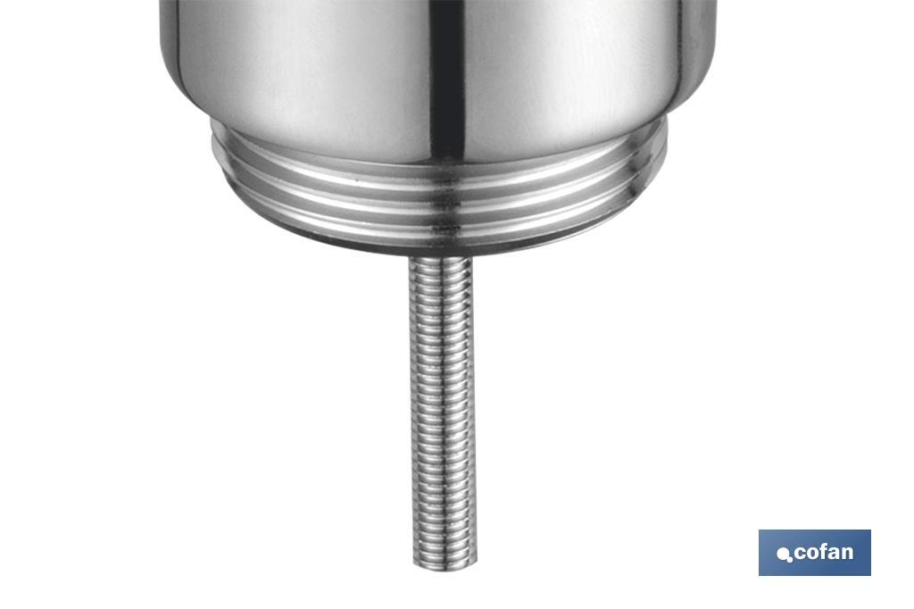 VÁLVULA CLICK-CLACK CON TAPÓN GRANDE Ø63 MM