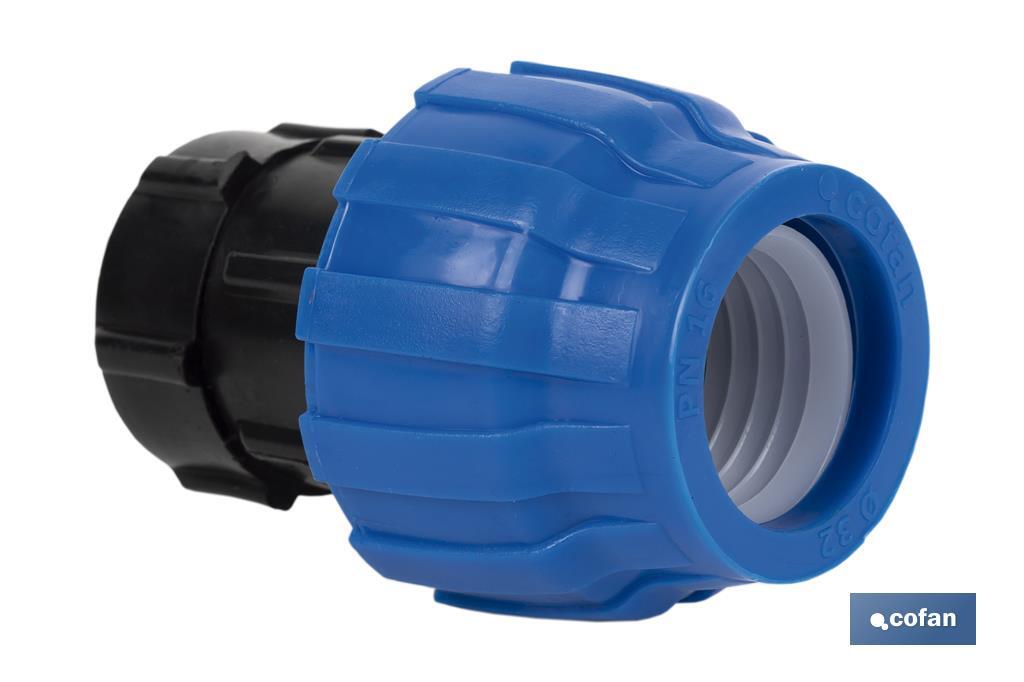 ENLACE ROSCA HEMBRA PP PN16 32 X 3/4