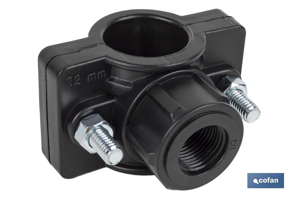 COLLARÍN DE TOMA PP PN16 90 X 1 1/2 VENTA UNITARIA