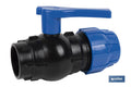 ENLACE VÁLVULA DE BOLA ROSCA HEMBRA PP PN16 75 x 2 1/2