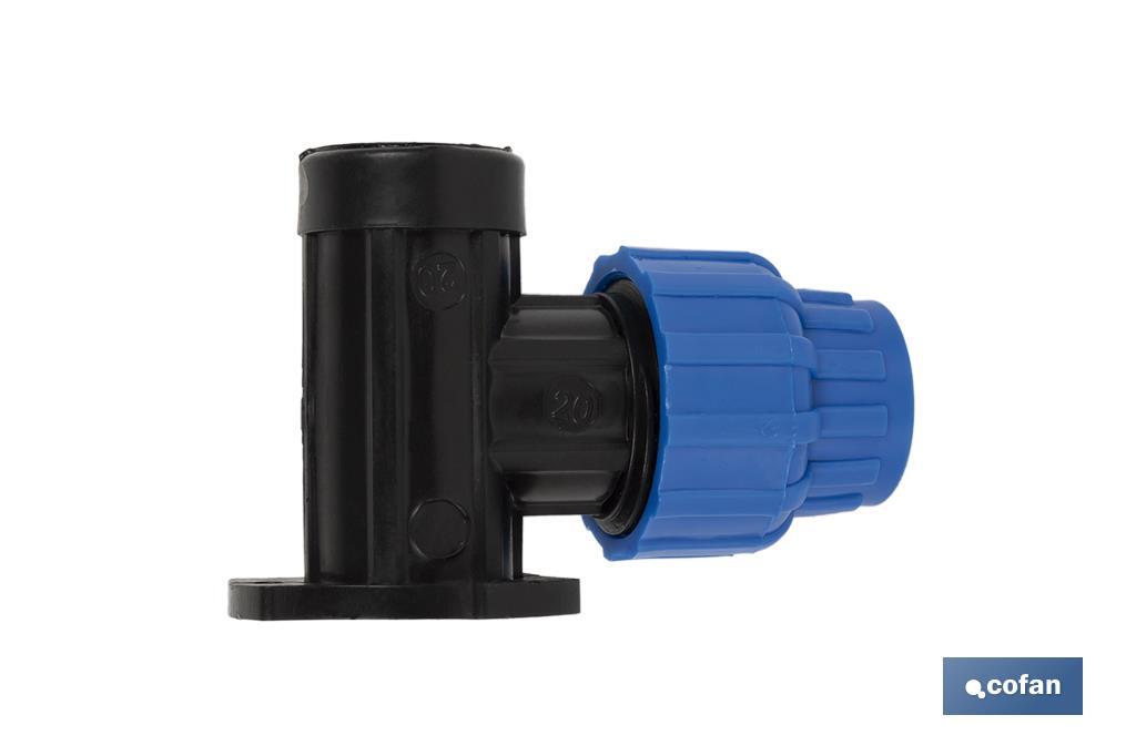 CODO 90° GRIFO ROSCA HEMBRA PP PN16 25 x 1/2