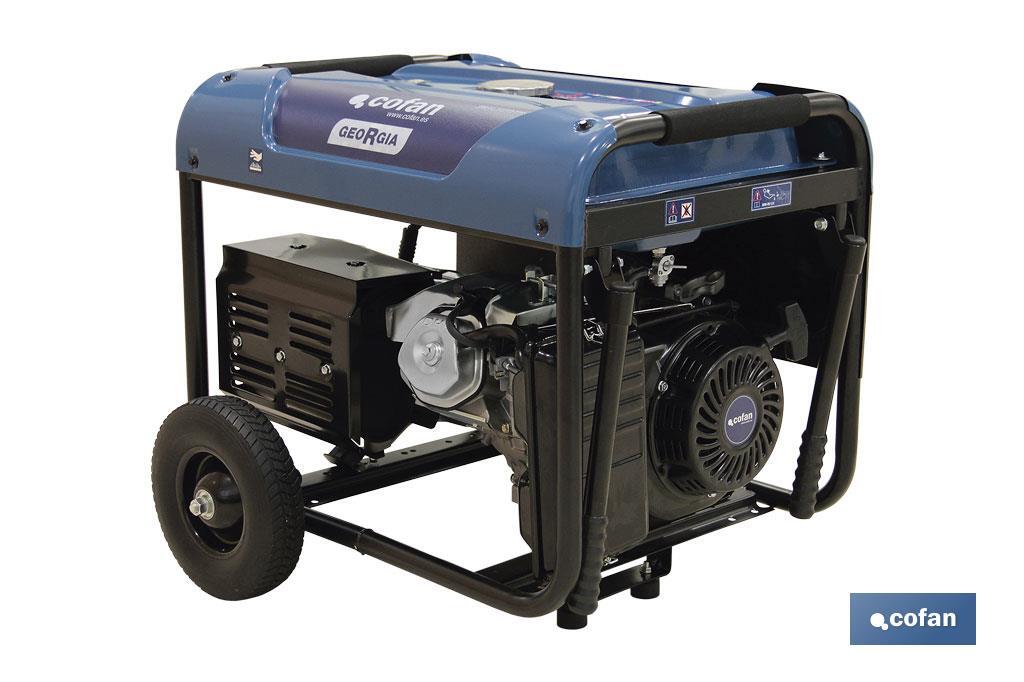 GENERADOR 389CC 5,5 KV 2 SALIDAS AC 1 DC MODELO GEORGIA